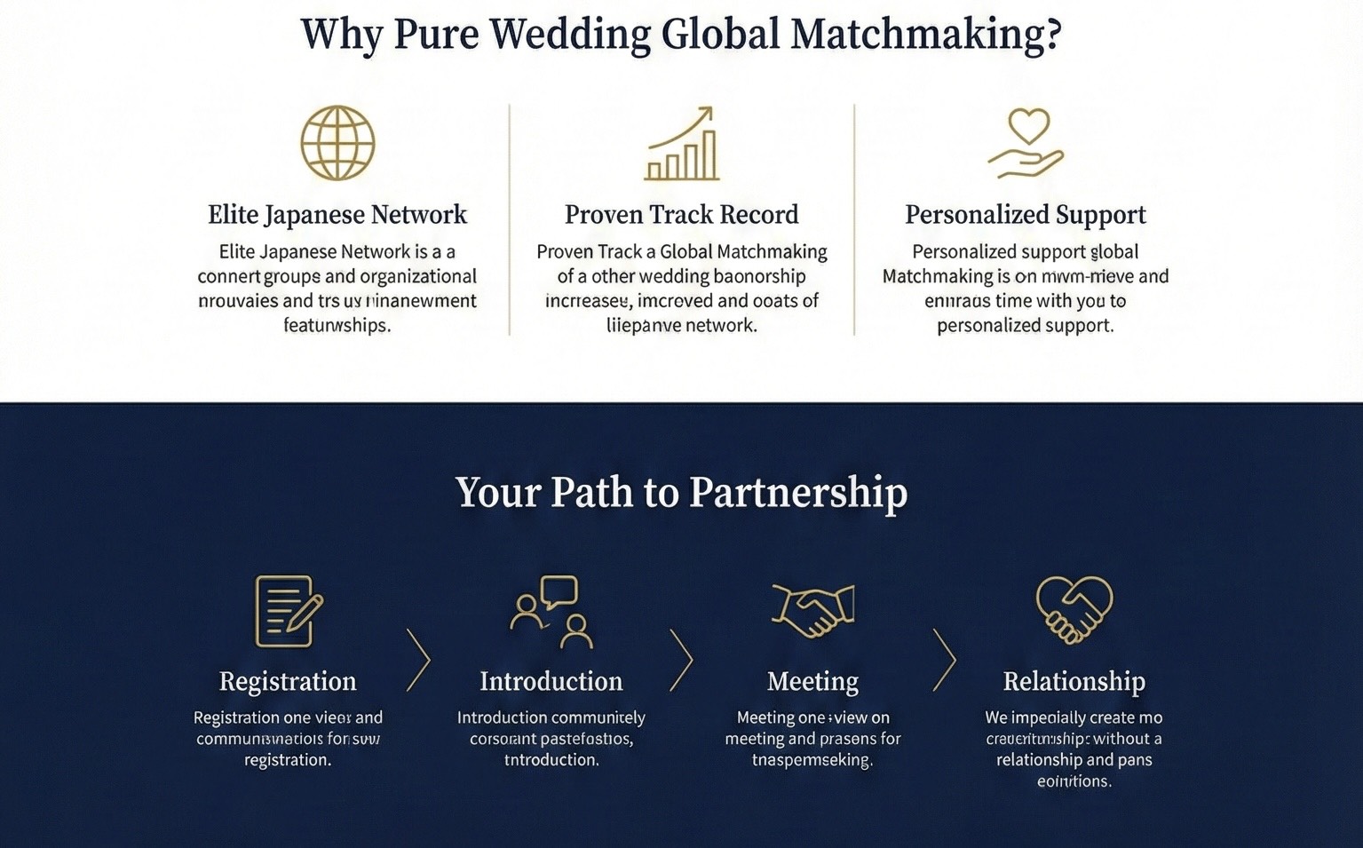 Why Pure Wedding Global Matchmaking?