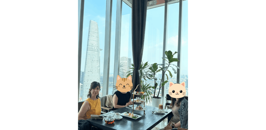 ベトナムから婚活をして、成婚された女性と現地で婚活を頑張る女性と交流会をしました。