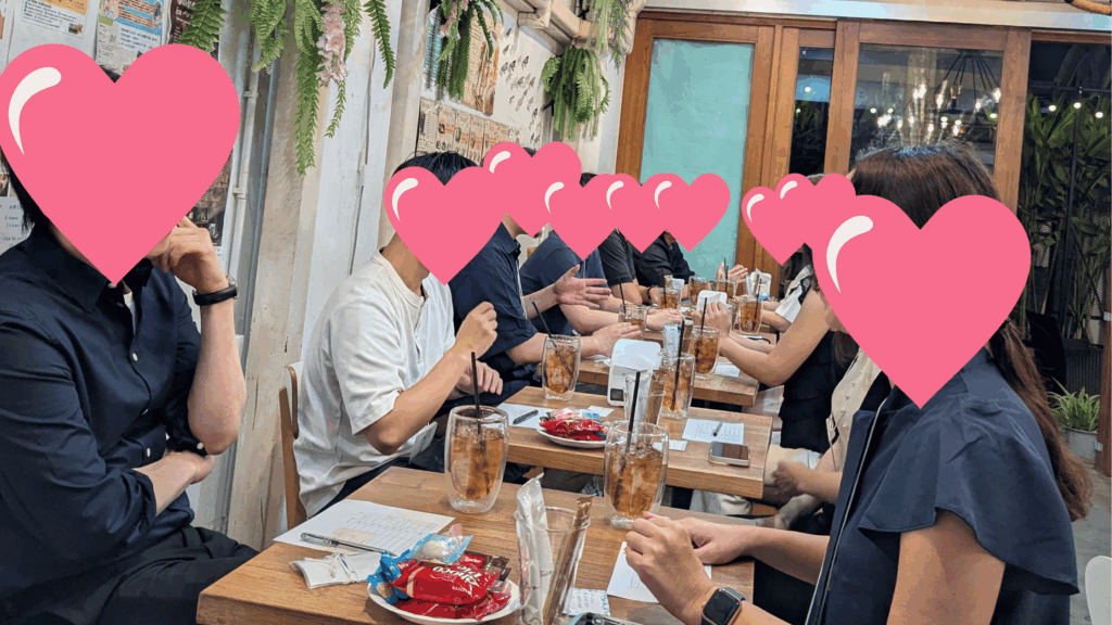 2025年11月開催のタイ・バンコク婚活パーティー会場の様子